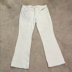 GAP Original Long and Lean White Jeans